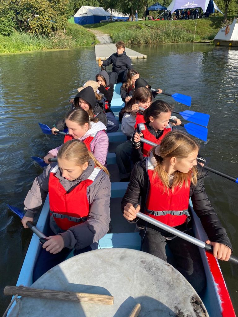 Wyjście klas 6a, 6b i 7b do Przystani Wioślarskiej „Pegaz”