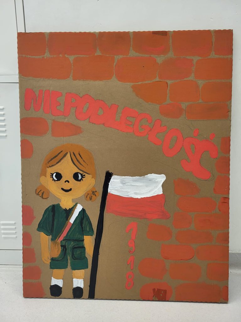 Patriotyczne prace plastyczne