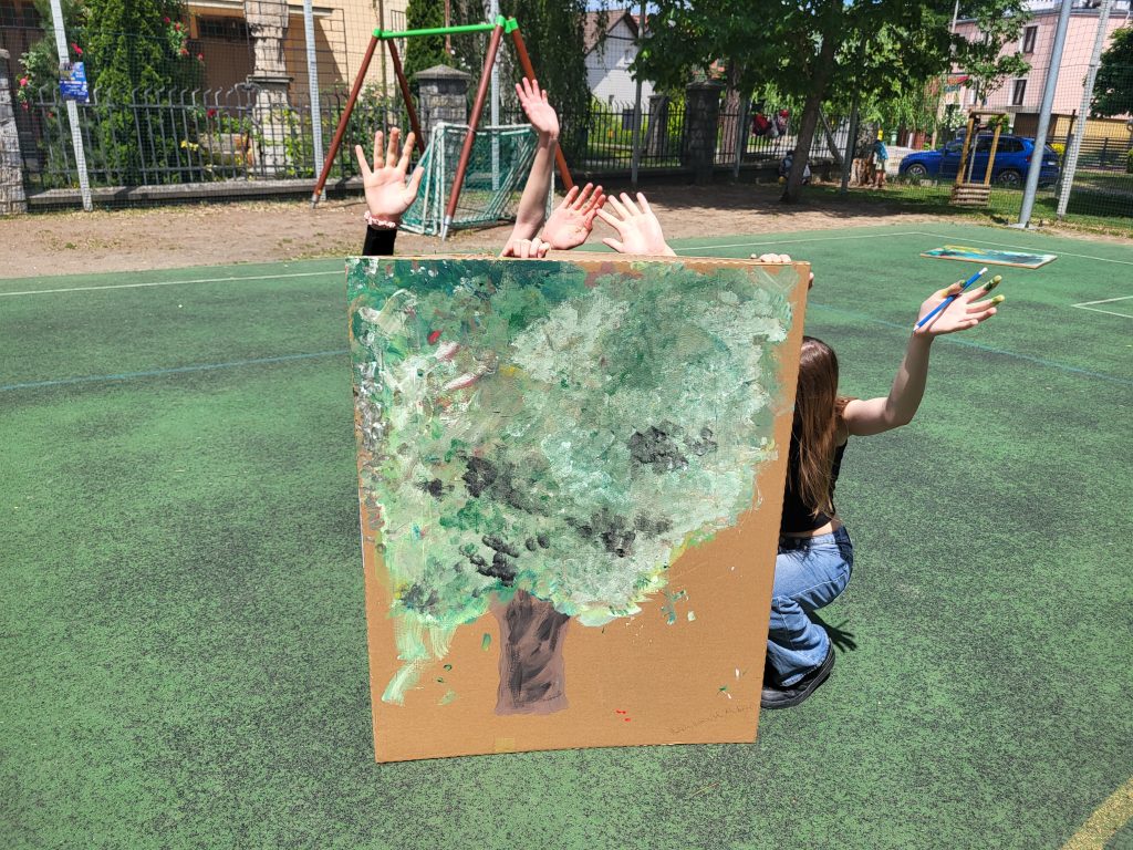 Wiosenna plastyka w plenerze